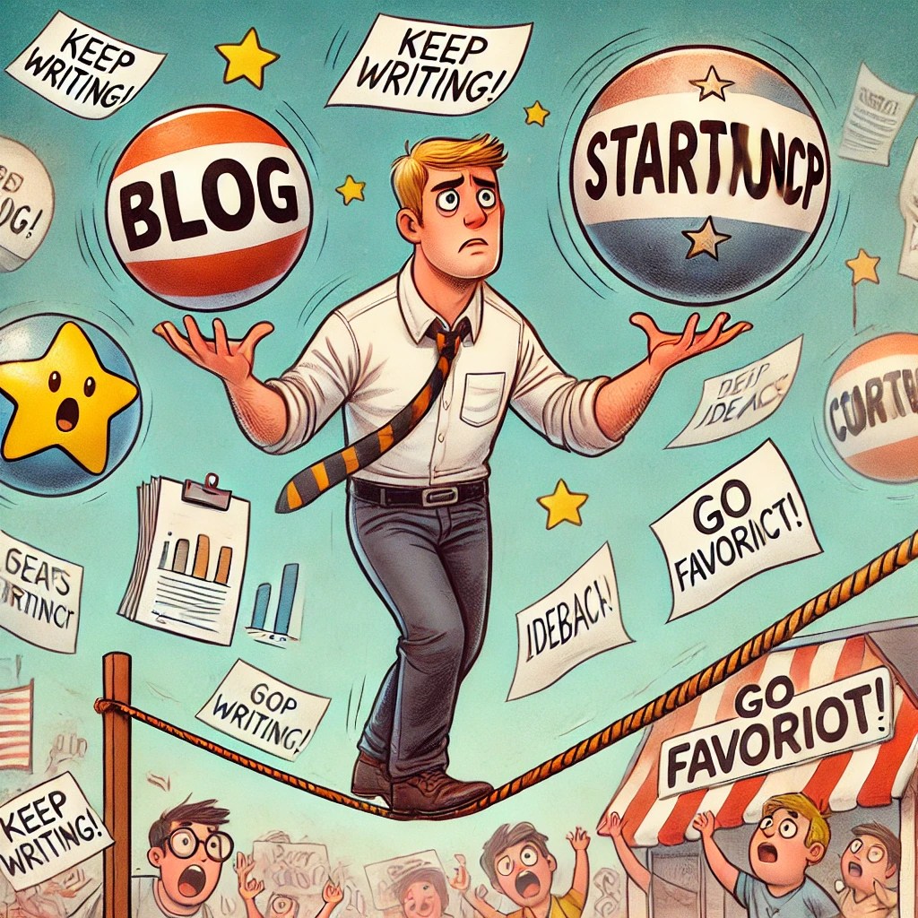 Writing a Blog and Building a Startup: Two Journeys, One&nbsp;Spirit