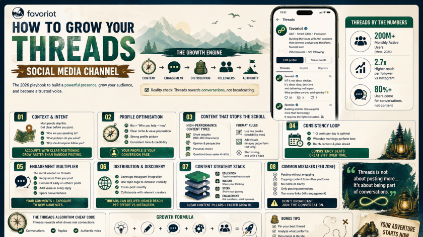 HOW-TO Grow Your Threads Social Media&nbsp;Playbook